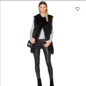 Theory Nyma Faux Fur Vest